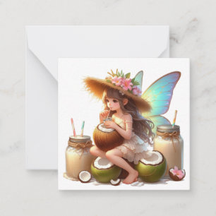 Fairy Fantasy Note Kaart Notitiekaartje