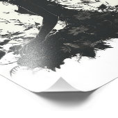 Fairy Fantasy Silhouet thema Foto Afdruk (Hoek)