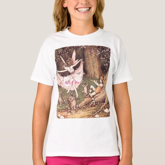 FAIRY FAY - PINKIE DANCING FAIRY T-SHIRT (Voorkant)