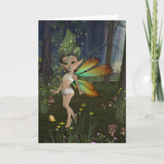 Fairy Feena - Wenskaart Kaart
