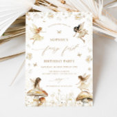 Fairy First Birthday Boho Kaart