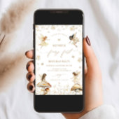 Fairy First Birthday Boho Kaart