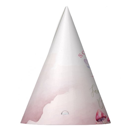 Fairy First Birthday Enchanted Bossen Feesthoedjes (Links)