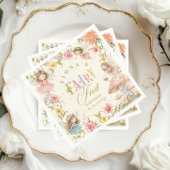 Fairy First Birthday Enchanted Garden Bright Servet