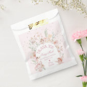 Fairy First Birthday Enchanted garden Whimsical Bedankzakje (Gezegeld)