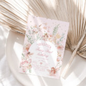 Fairy First Birthday Enchanted garden Whimsical Kaart