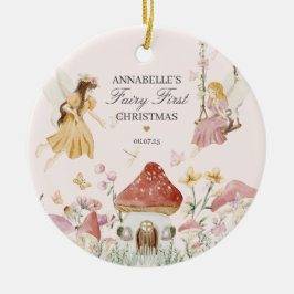 Fairy First Birthday Enchanted Keepsake Ornament