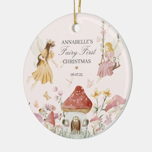 Fairy First Birthday Enchanted Keepsake Ornament (Links)
