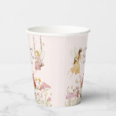 Fairy First Birthday Enchanted Tea Party Papieren Bekers (Rechts)