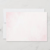 Fairy First Birthday Forest Mushroom Foto Kaart (Achterkant)