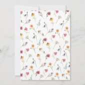 Fairy First Birthday Kaart (Achterkant)