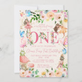 Fairy First Birthday Kaart (Voorkant)