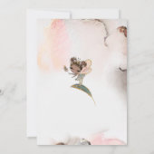 Fairy First Birthday Magical Party Kaart (Achterkant)