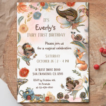 Fairy First Birthday Magical Party