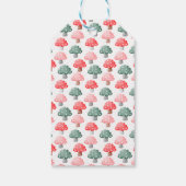 Fairy First Birthday Schattige Kleurrijke Paddesto Cadeaulabel (Achterkant)