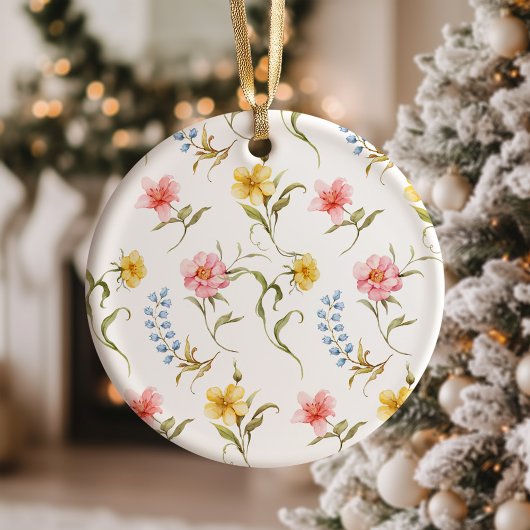 Fairy First Christmas 1st Birthday Enchanted Keramisch Ornament