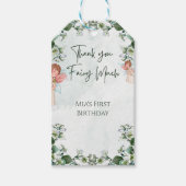 Fairy First Enchanted Bedankt Fairy Veel plezier Cadeaulabel (Voorkant)