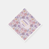 Fairy First Enchanted Woodland 1st Birthday Servet (Hoek)