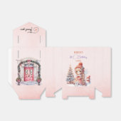 Fairy First Girl's 1e verjaardag Bedankdoosjes (Uitgevouwen)