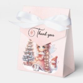 Fairy First Girl's 1e verjaardag Bedankdoosjes