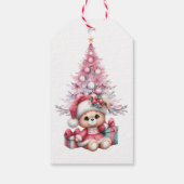 Fairy First Girl's 1e verjaardag Cadeaulabel (Achterkant)