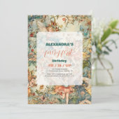 Fairy First Girl's 1e verjaardag Kaart (Staand voorkant)