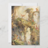 Fairy First Girl's 1e verjaardag Kaart (Achterkant)