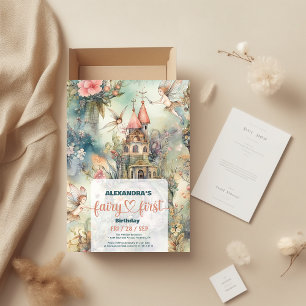 Fairy First Girl's 1e verjaardag Kaart