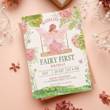 Fairy First Girl's 1e verjaardag