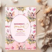 Fairy First Girl's 1e verjaardag Kaart