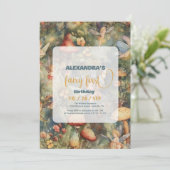 Fairy First Girl's 1e verjaardag Kaart (Staand voorkant)