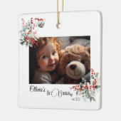 Fairy First Girl's 1e verjaardag Keramisch Ornament (Links)