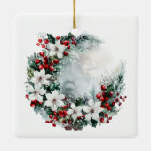 Fairy First Girl's 1e verjaardag Keramisch Ornament (Achterkant)