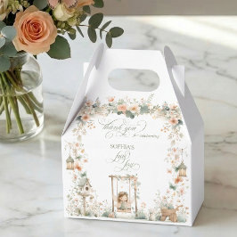 Fairy First Girl's Birthday Party Bedankdoosjes