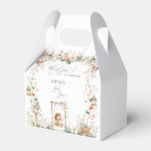 Fairy First Girl's Birthday Party Bedankdoosjes (Achterkant)