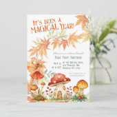 Fairy First Magic november Birthday Kaart (Staand voorkant)