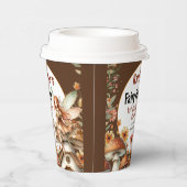 Fairy First Theme Girl's 1st Birthday Party Papieren Bekers (Rechts)