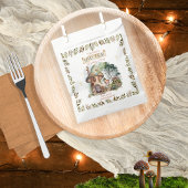 Fairy First Woodland Dieren Paddestoel 1e verjaard Bedankzakje