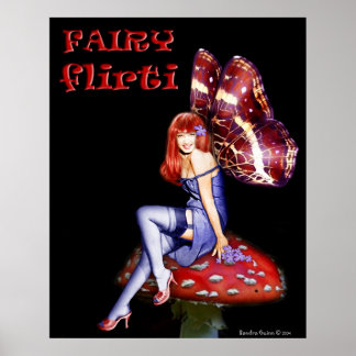 Fairy Flirty Poster