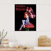 Fairy Flirty Poster (Keuken)