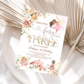 Fairy Floral Butterfly magische verjaardag Kaart