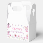 Fairy Floral Garden Butterfly Birthday Bedankdoosjes (Geopend)