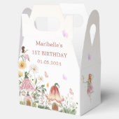 Fairy Floral Girl Birthday Party Bedankdoosjes (Geopend)