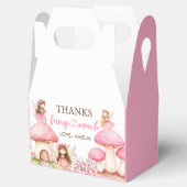 Fairy Floral Girls 1st Birthday Party Bedankdoosjes (Geopend)