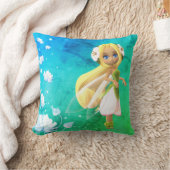 Fairy Floral Personal Name Sierkussen (Deken)