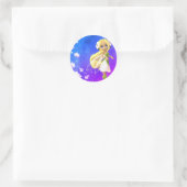 Fairy Floral Ronde Sticker (Tas)