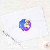 Fairy Floral Ronde Sticker (Envelop)