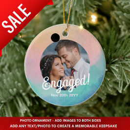 Fairy floss FOTO Kerstdecoratie Minimaal Keramisch Ornament