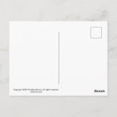 Fairy Flower Bouquet Briefkaart (Achterkant)