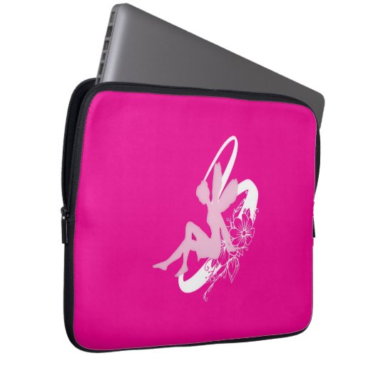 Fairy Flower Electronics Bag Laptop Sleeve (Voorkant Rechts)